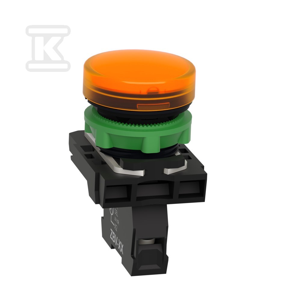 Luz de sinalização âmbar LED 24V de - XB5AVB5
